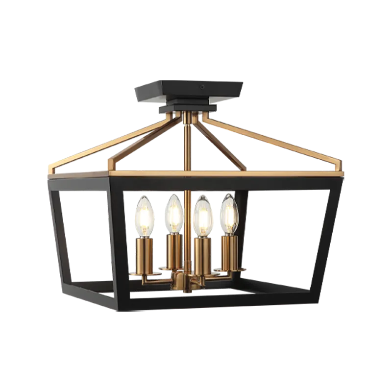 Mavonshire - semi flush light - X67004BKAG