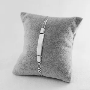 Mens' Figaro ID Bracelet - Thick Tag