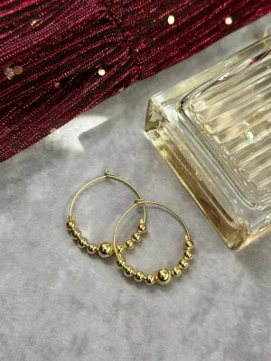 Mini Aura Hoop Earrings