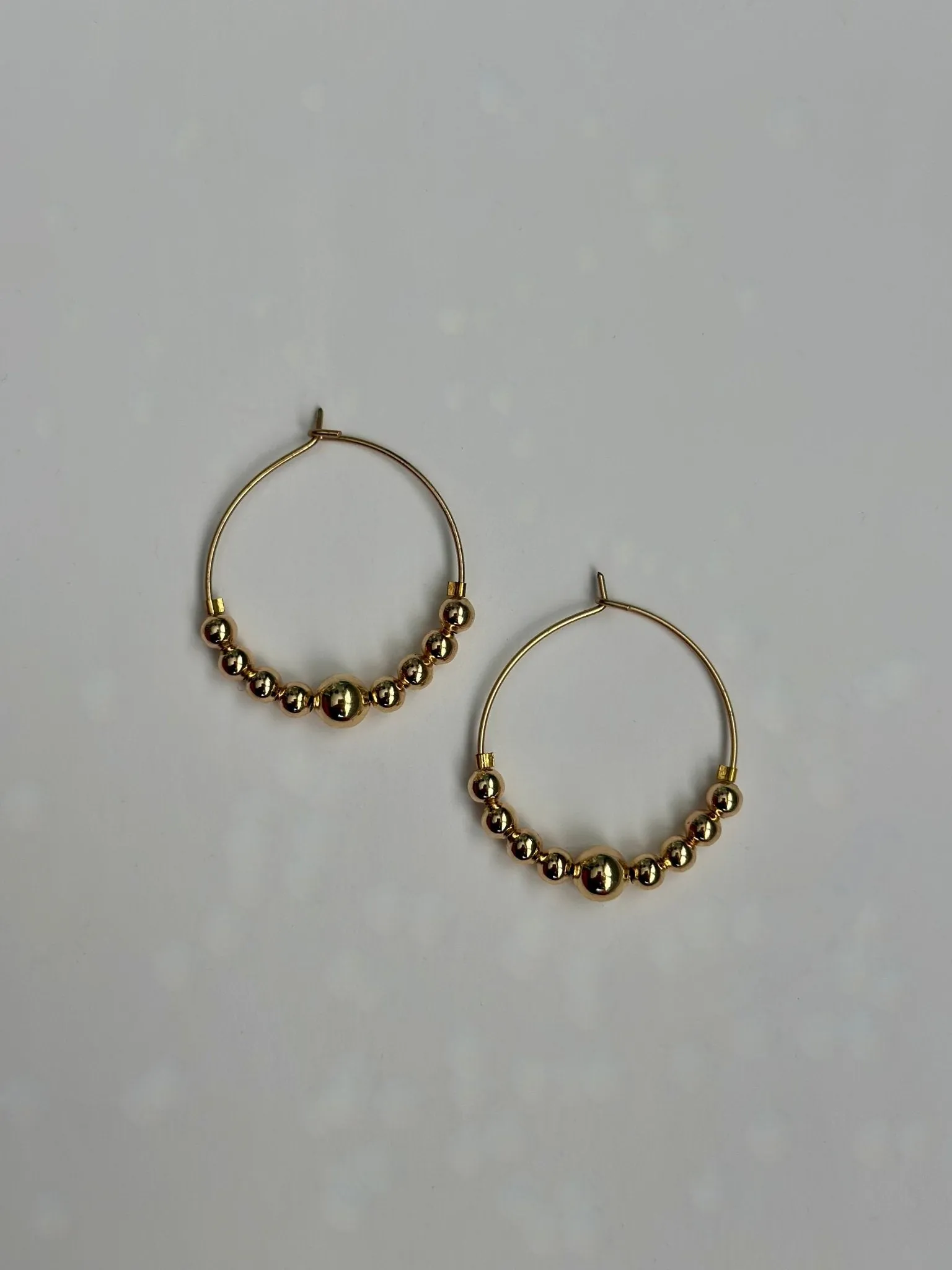Mini Aura Hoop Earrings