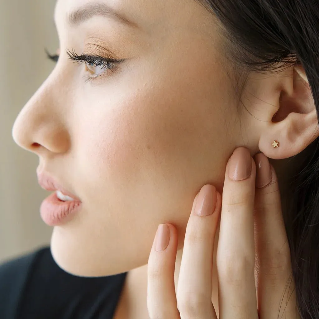 Mini Star Stud Earrings
