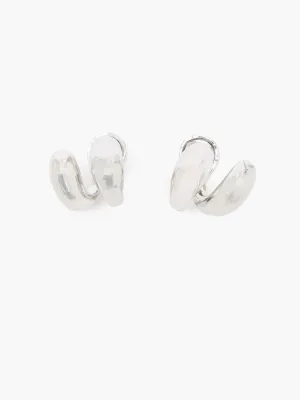 Mini Twisted Double Stud Earrings