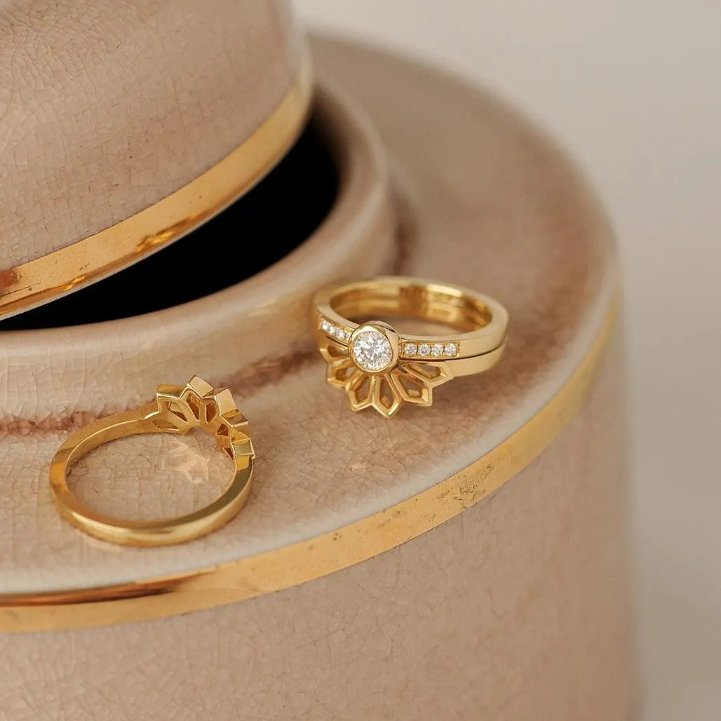 Mor Diamond Solitaire Ring