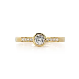 Mor Diamond Solitaire Ring