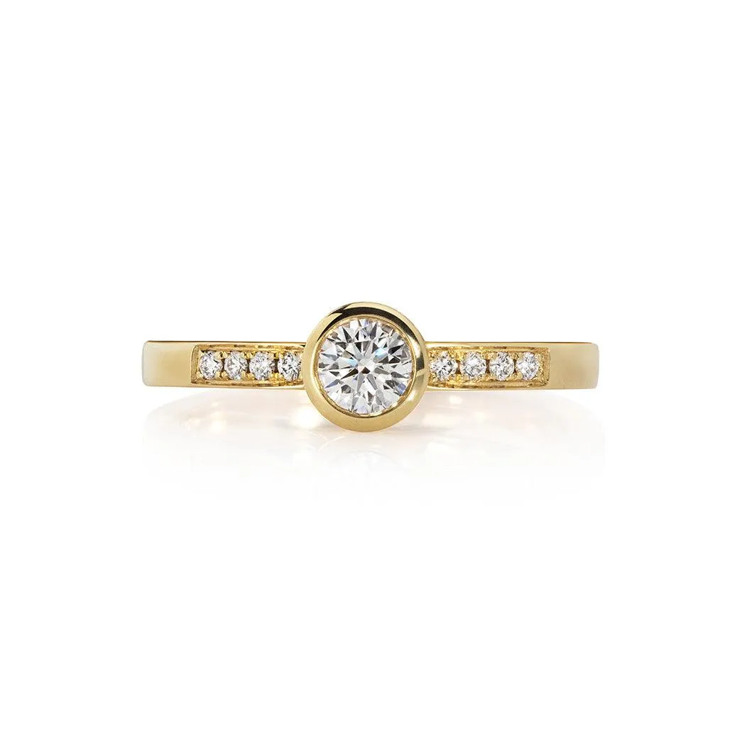 Mor Diamond Solitaire Ring