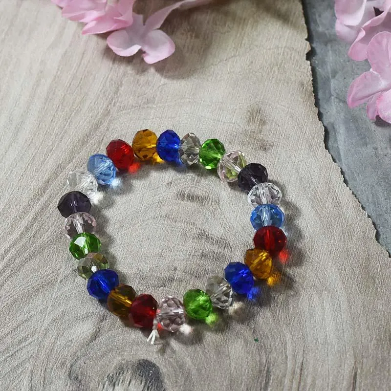 Multicolour Crystal Reiki Bracelet