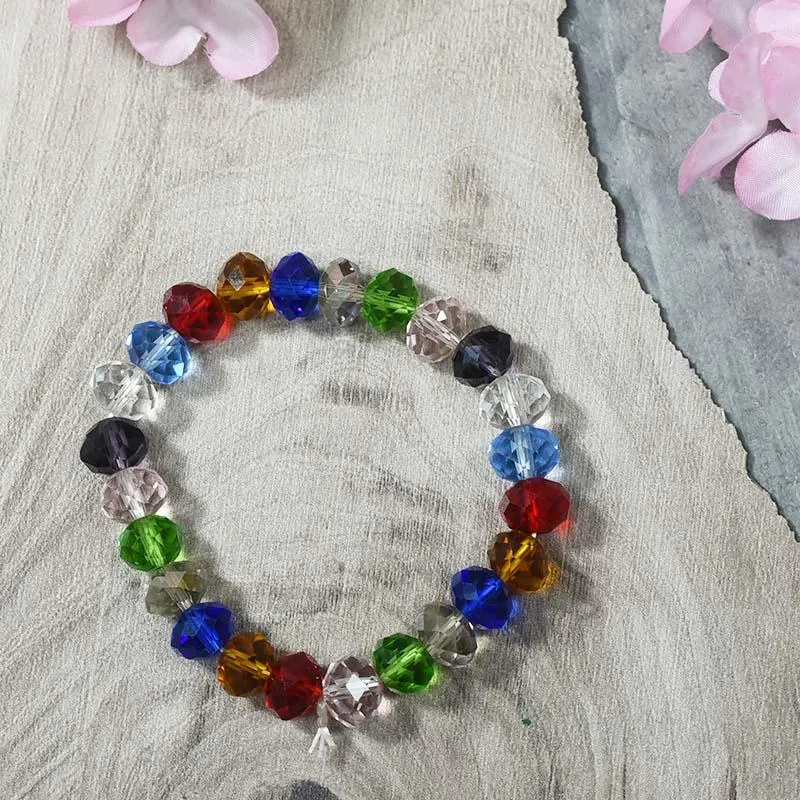 Multicolour Crystal Reiki Bracelet