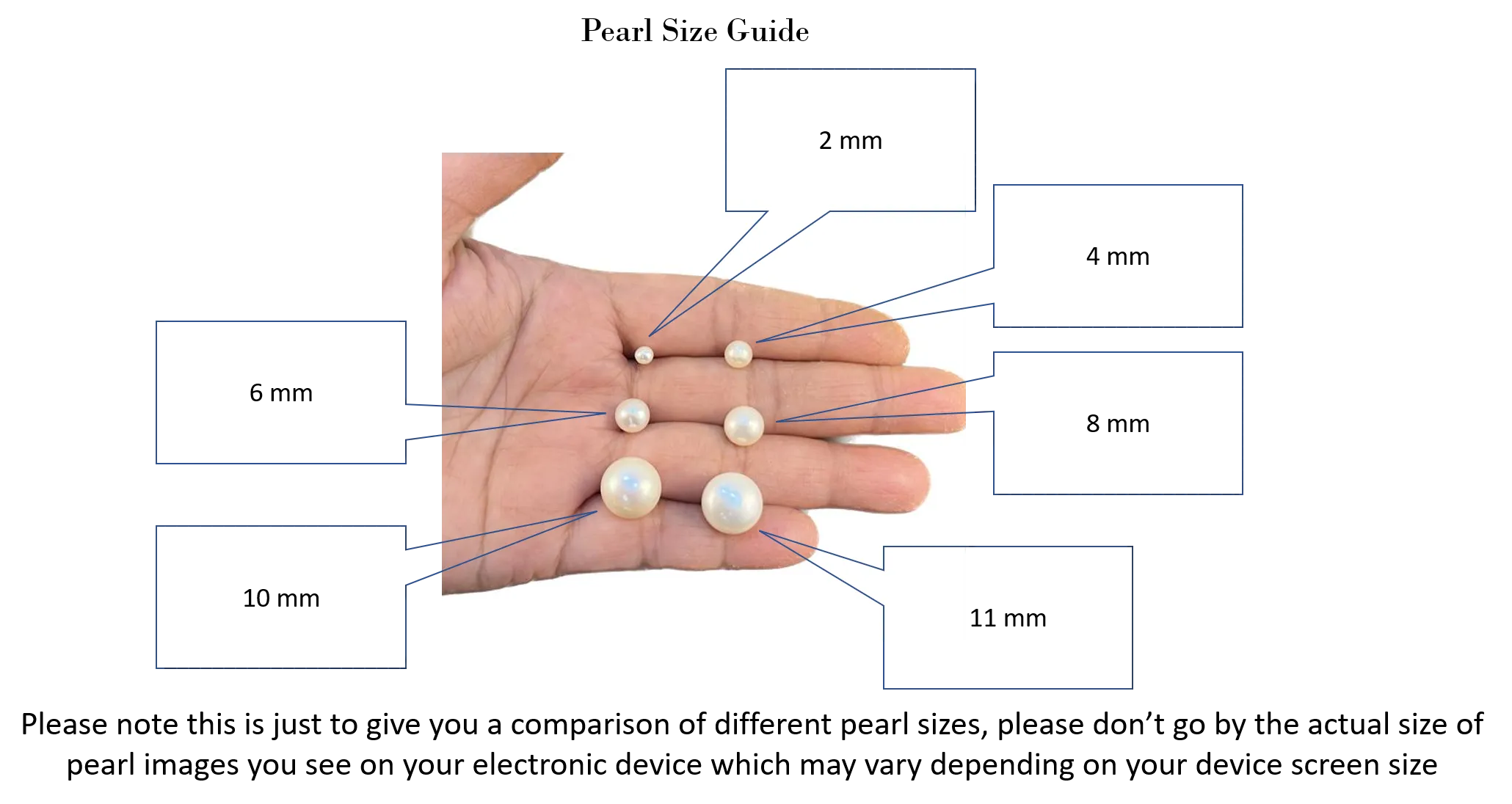 My Pearls Charming 4 mm Sleek Pearl Set