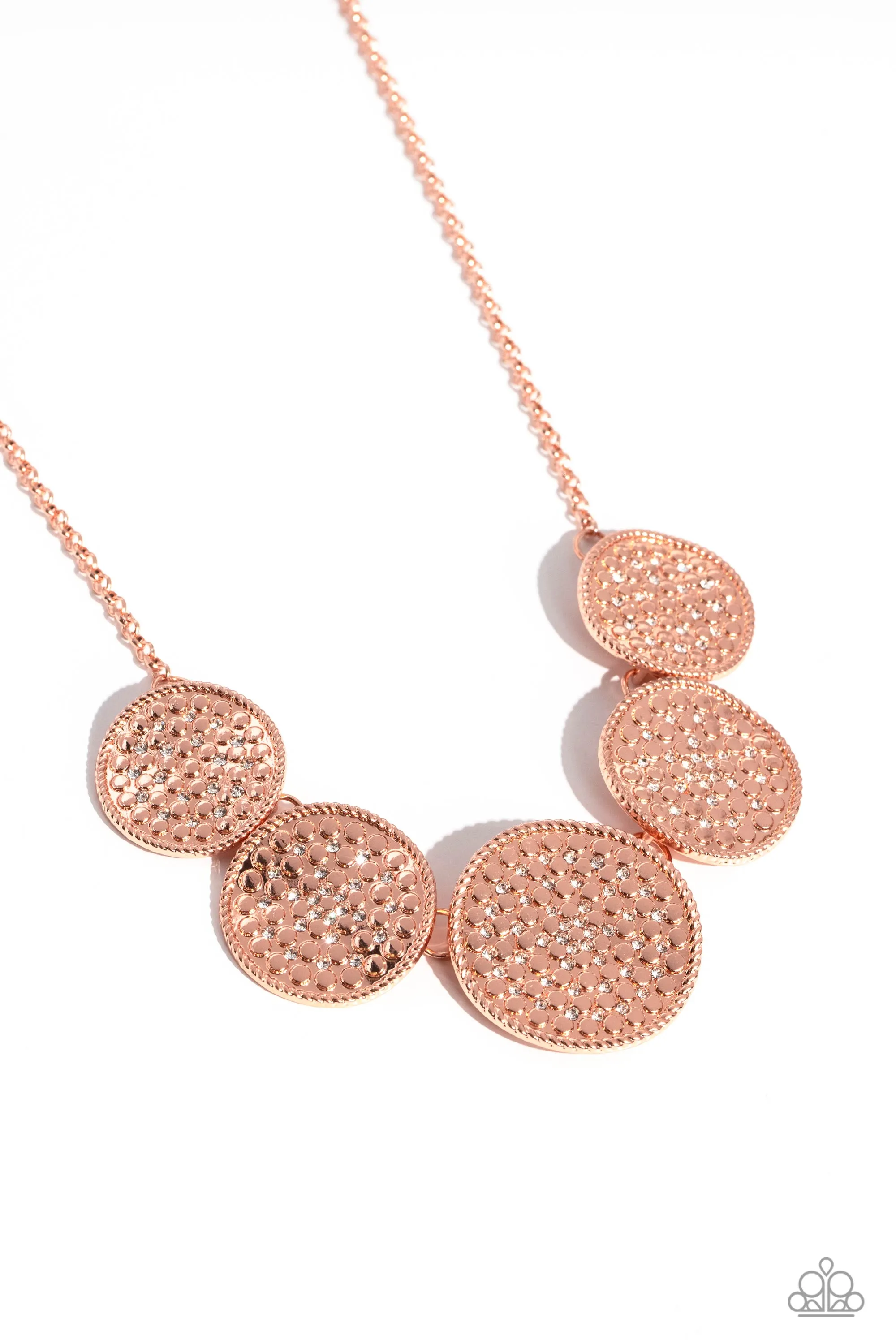 Necklaces Medaled Mosaic - Copper