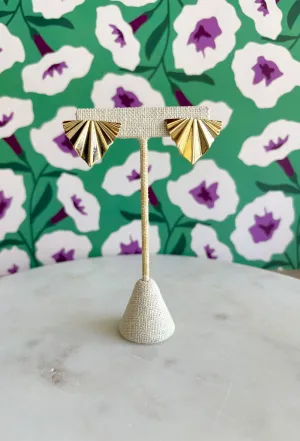 Never Apart Gold Earrings