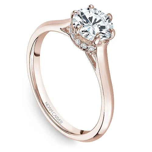 Noam Carver 6 Claw Solitaire Engagement Ring
