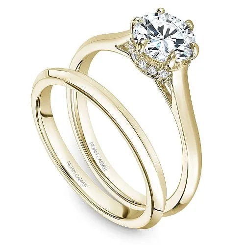 Noam Carver 6 Claw Solitaire Engagement Ring