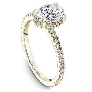 Noam Carver Halo Engagement Ring
