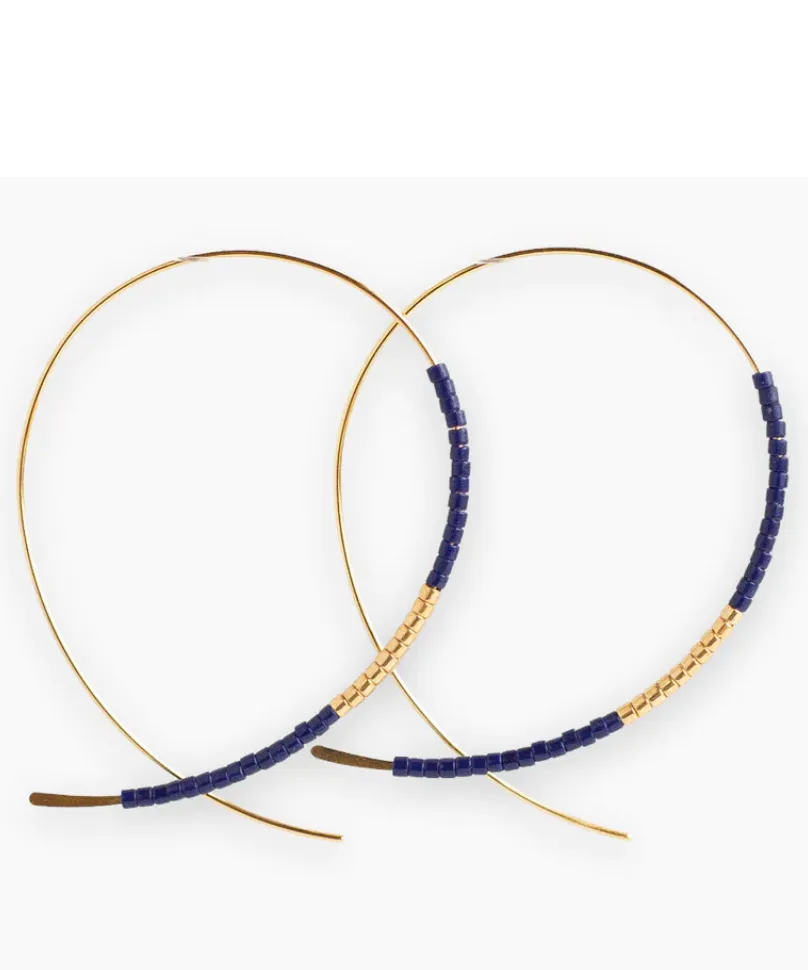 Norah Gold Earrings - Ivory