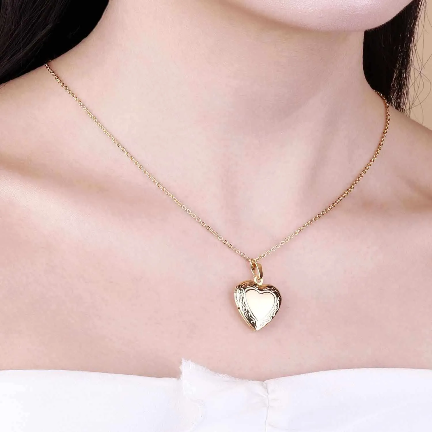 Open Heart necklace