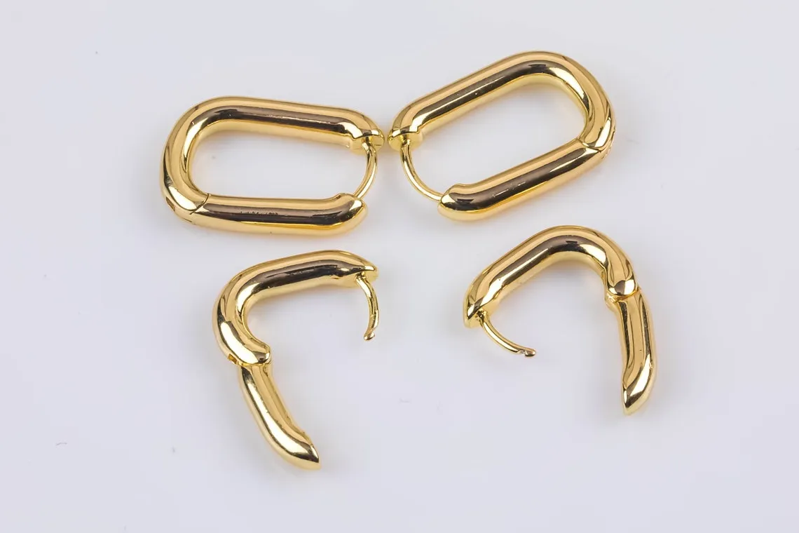 Oval Hoops