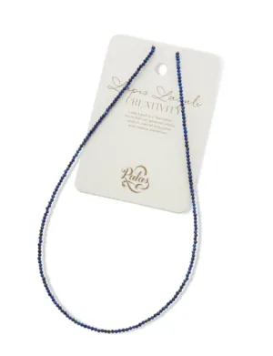 Palas Jewellery Empower Gem Necklace: Lapis: On Sale was $48.00