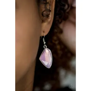 Paparazzi Mystic Mist - Pink Earring