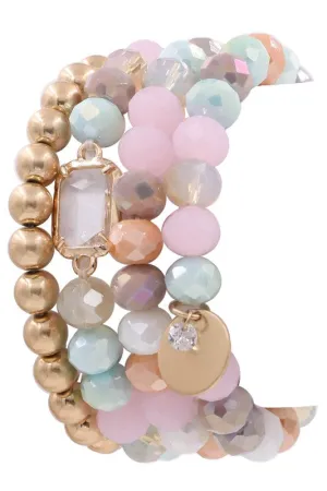 Pastel Multi Bracelet Set