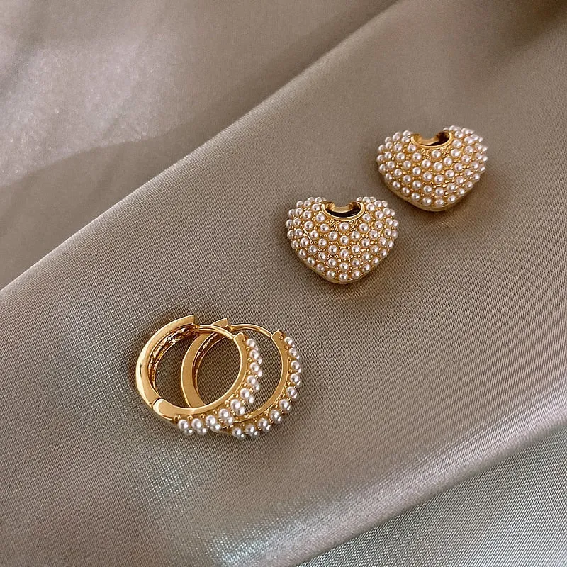 Pearl of Love™ | Gold Earrings