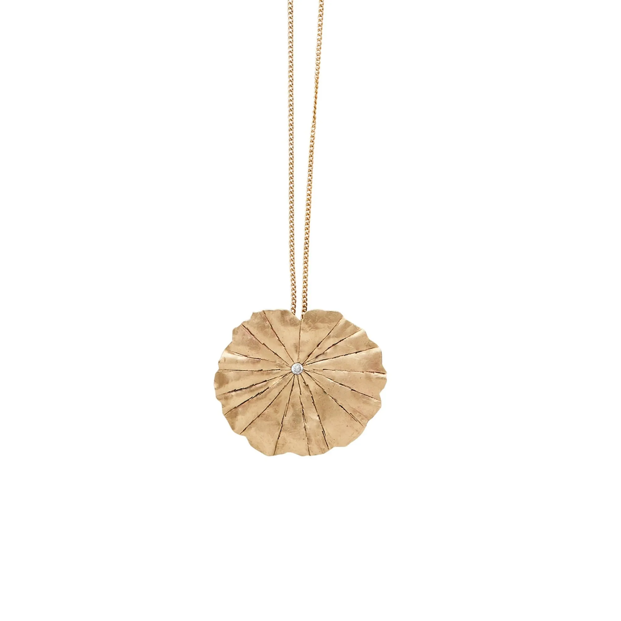 Pennywort Bronze Pendant