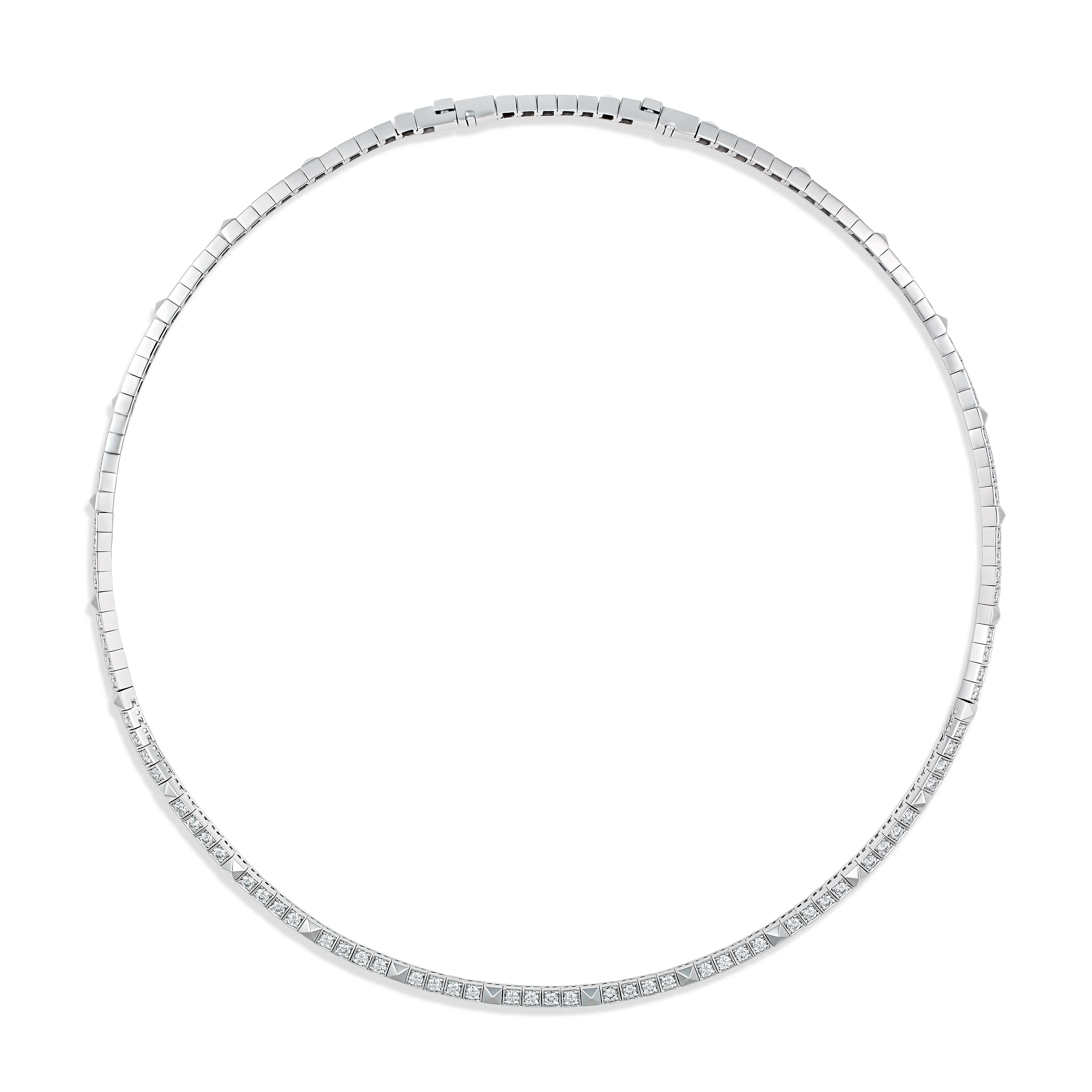 R.08® Une Diamond Necklace | White Gold