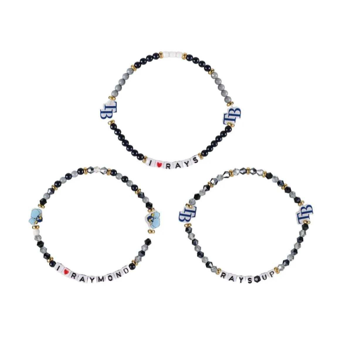 Rays Team Three Pack Friendship Bracelet