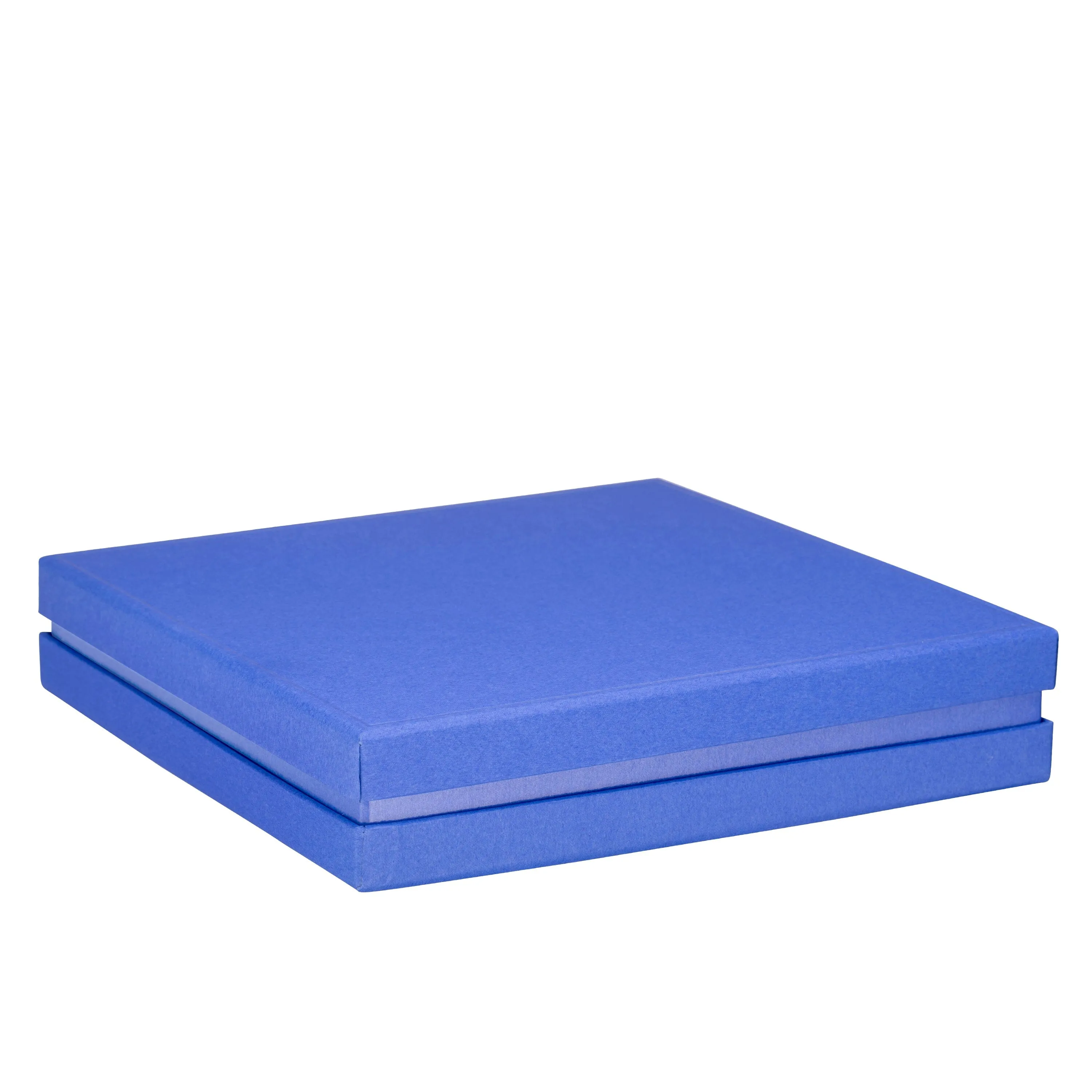 Recycled Cardboard Box With Glossy Inset Necklace Box, Pristine Collection