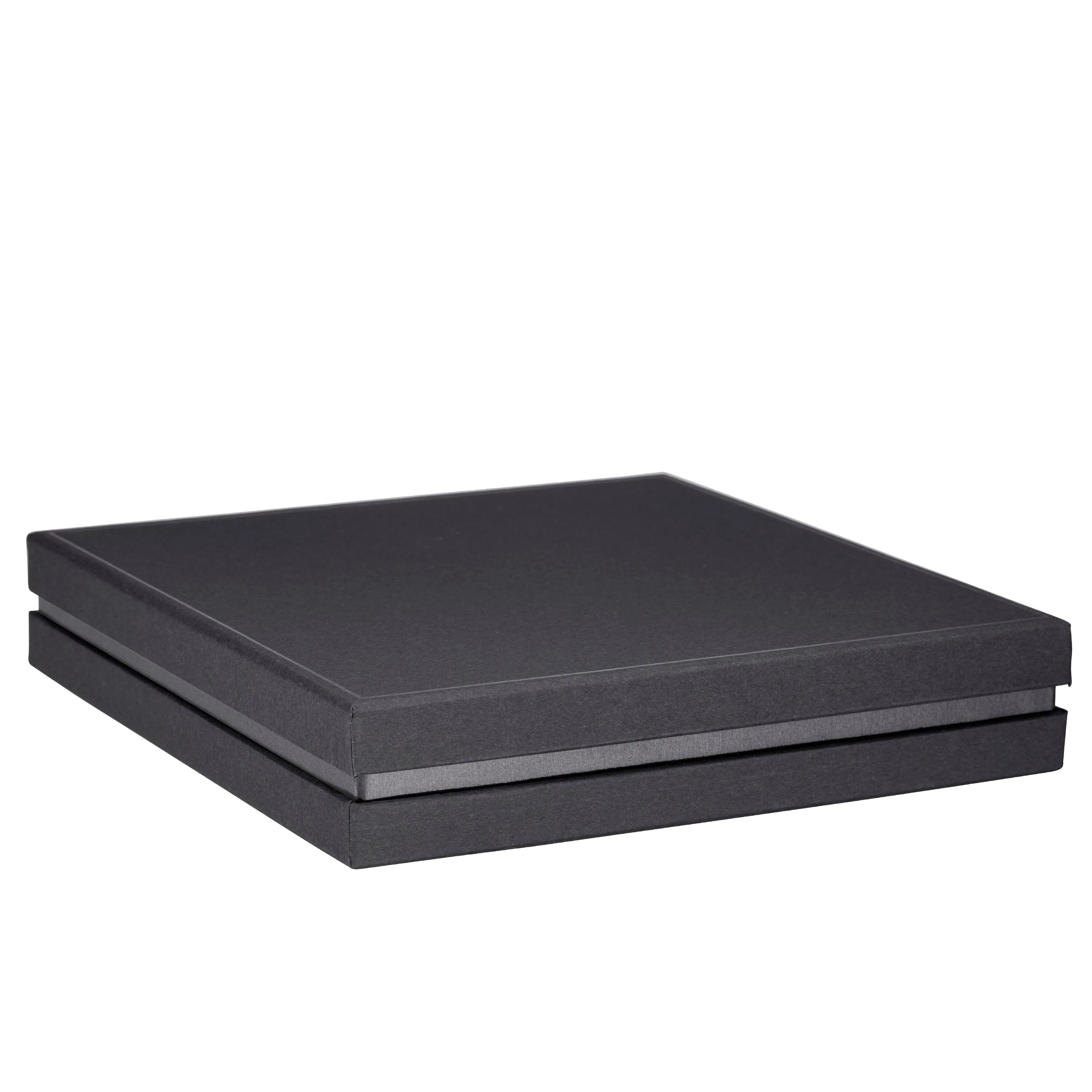 Recycled Cardboard Box With Glossy Inset Necklace Box, Pristine Collection