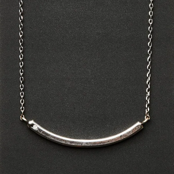 Refined Necklace in Comet/Silver