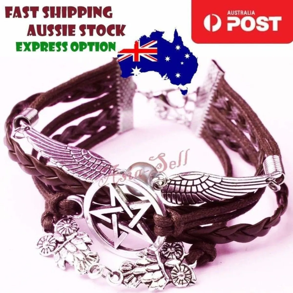 Retro Wings Bracelet Bangle Charm Cuff Jewelry Trendy Quality Fashion Bracelets