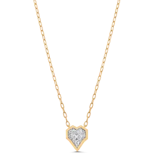 Reverie Gold and Diamond Heart Necklace