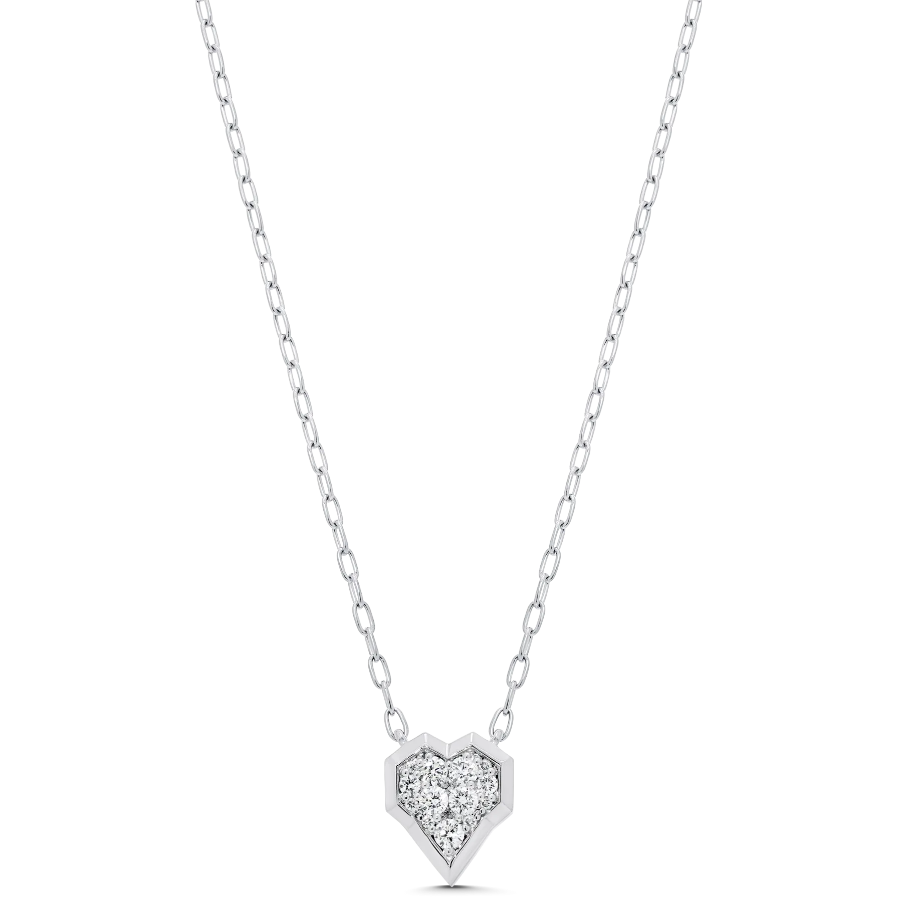 Reverie Gold and Diamond Heart Necklace