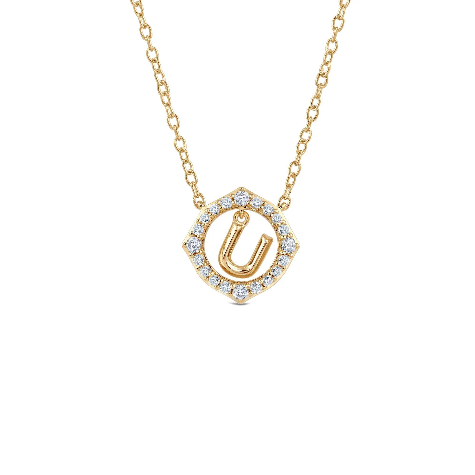 Signature Letter U Necklace