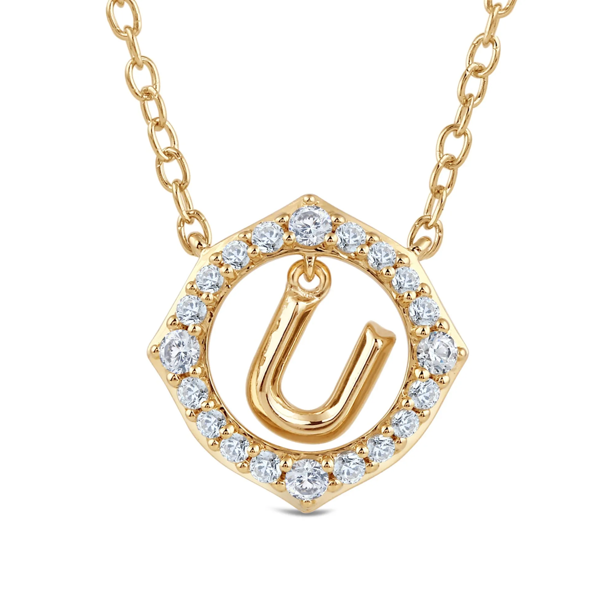 Signature Letter U Necklace