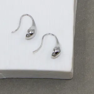 Sleek melting drop earrings