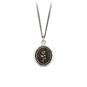 Slow Down 14K Gold on Silver Talisman | Pyrrha