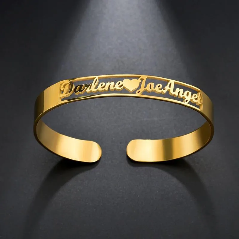 Special Customized Name Stylish Bangle Bracelets