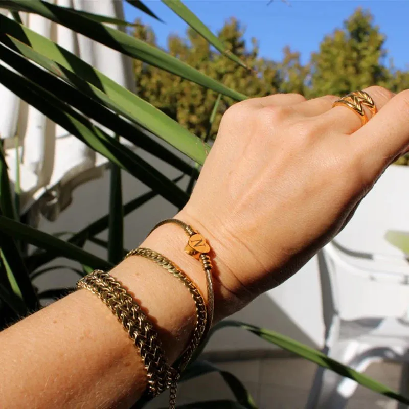 Stainless Steel Miami Chunky Link Chain Bracelets