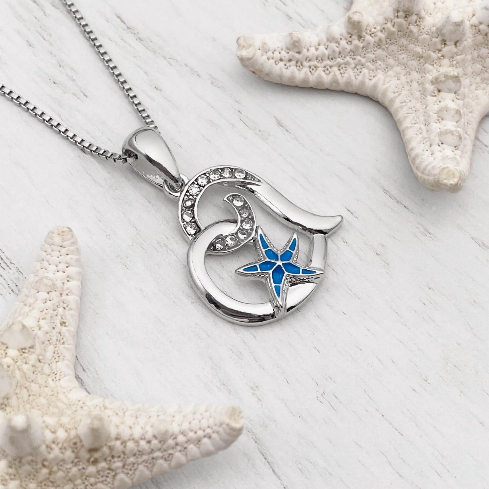 Starfish Love Necklace