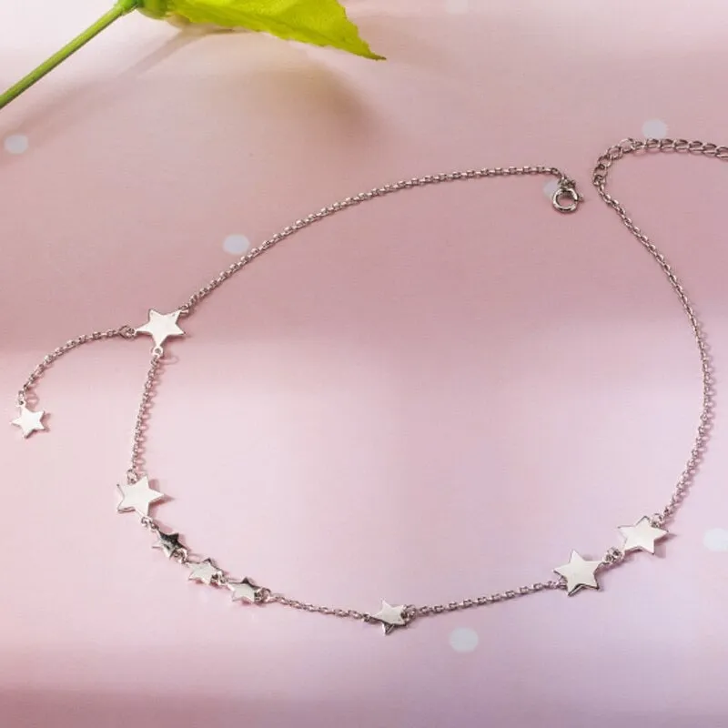 Sterling Silver Exquisite Crystal Zircon Pendant