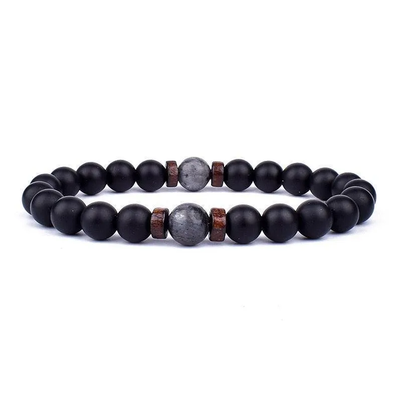 Stylish volcanic stone bracelet for Men & Women