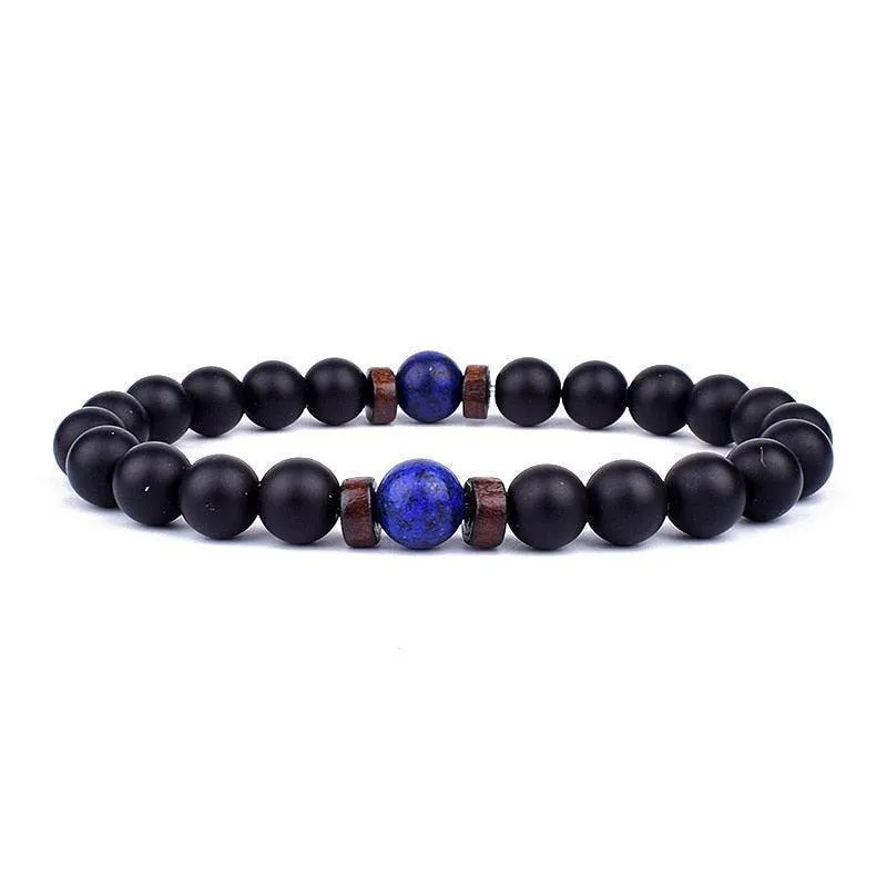 Stylish volcanic stone bracelet for Men & Women