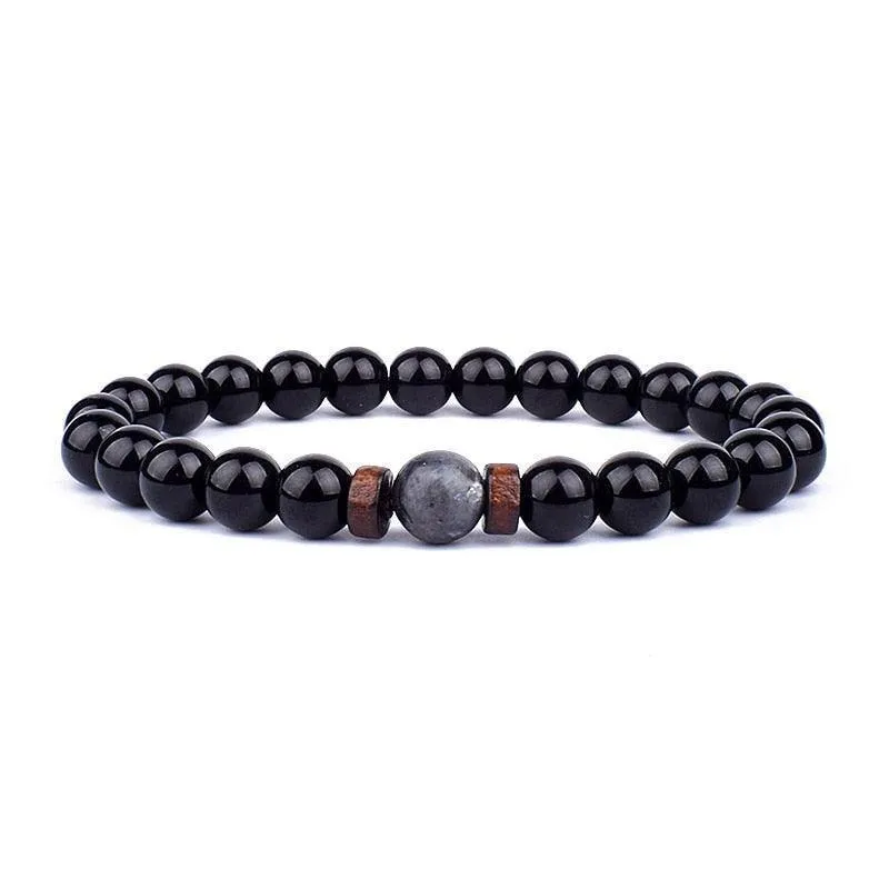 Stylish volcanic stone bracelet for Men & Women