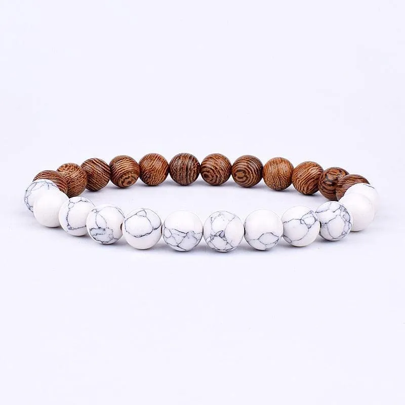 Stylish volcanic stone bracelet for Men & Women