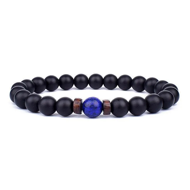 Stylish volcanic stone bracelet for Men & Women