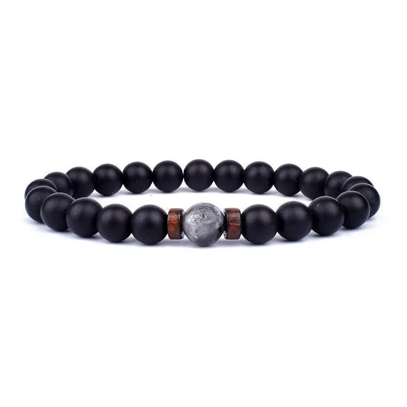 Stylish volcanic stone bracelet for Men & Women