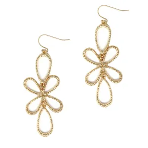 Textured Teardrop Earrings