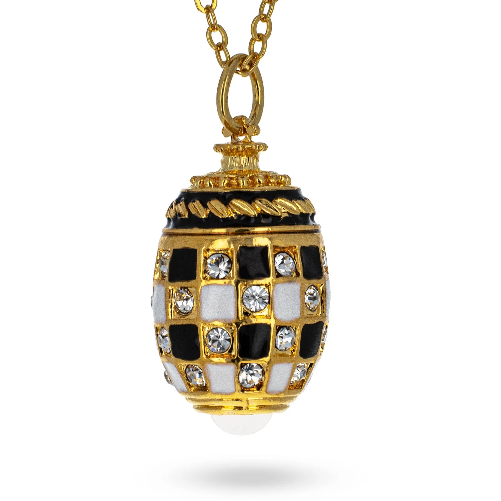 The Chess Royal Egg Pendant Necklace