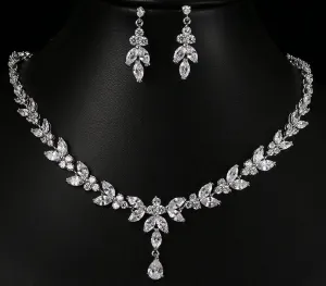 The Enchanting Zircon Bridal Set for Timeless Elegance